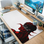 Red Devil Halftone Portrait