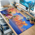 Sunset Island Flying Hero Desk Mat