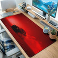 Red Desert Haze Car Desk Mat