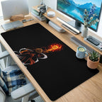 Fiery Fist Pirate Hero Desk Mat