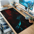 Red Hacker Data Breach Desk Mat