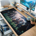 Forest Anime Hero Squad Desk Mat